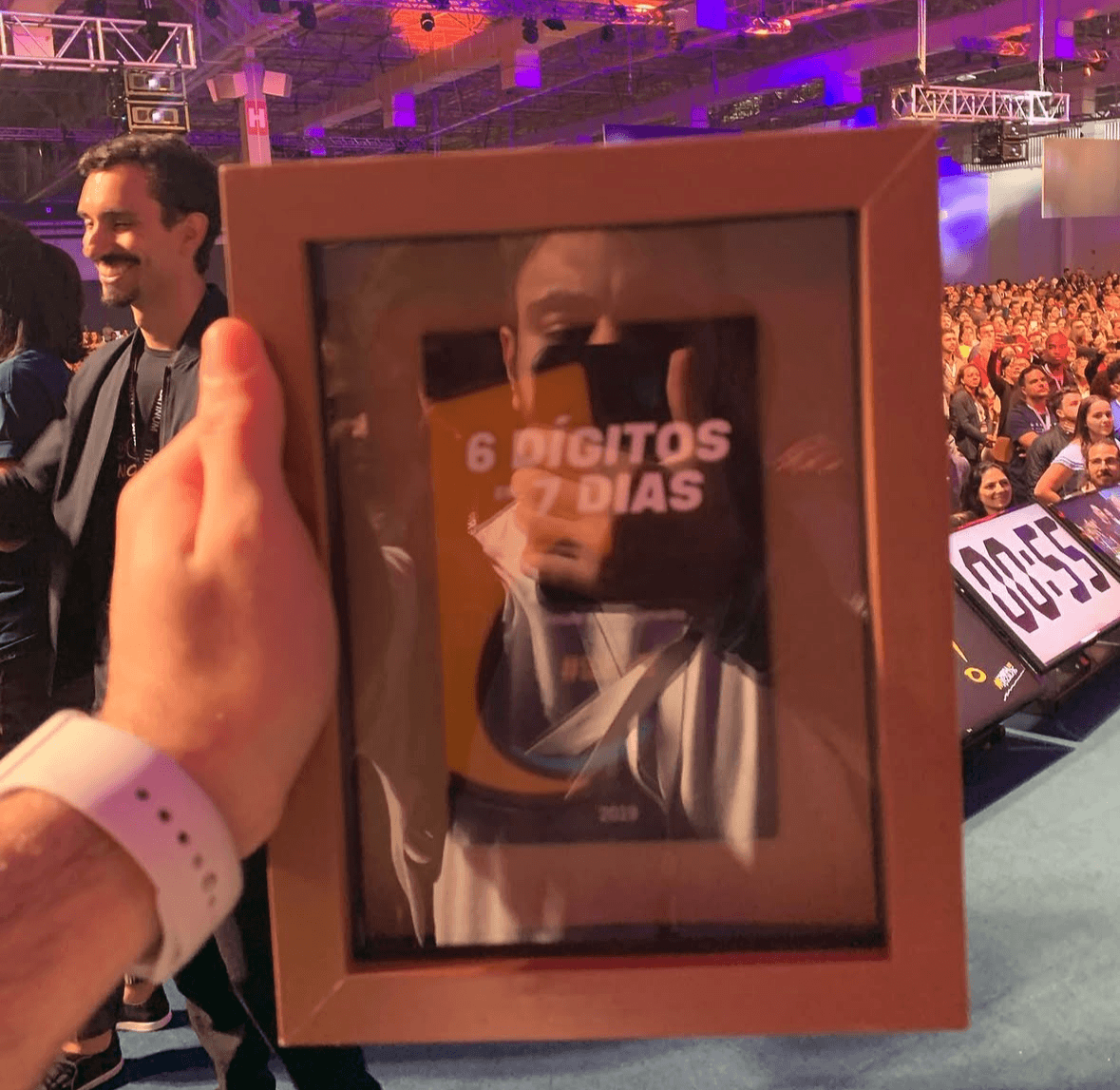 Lucas com a placa 6 dígitos em 7 dias, conquistada em 2019